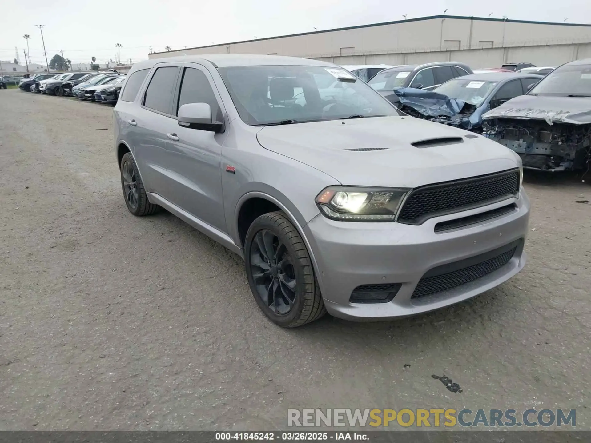 1 Фотография поврежденного автомобиля 1C4SDHCT9KC650562 DODGE DURANGO 2019