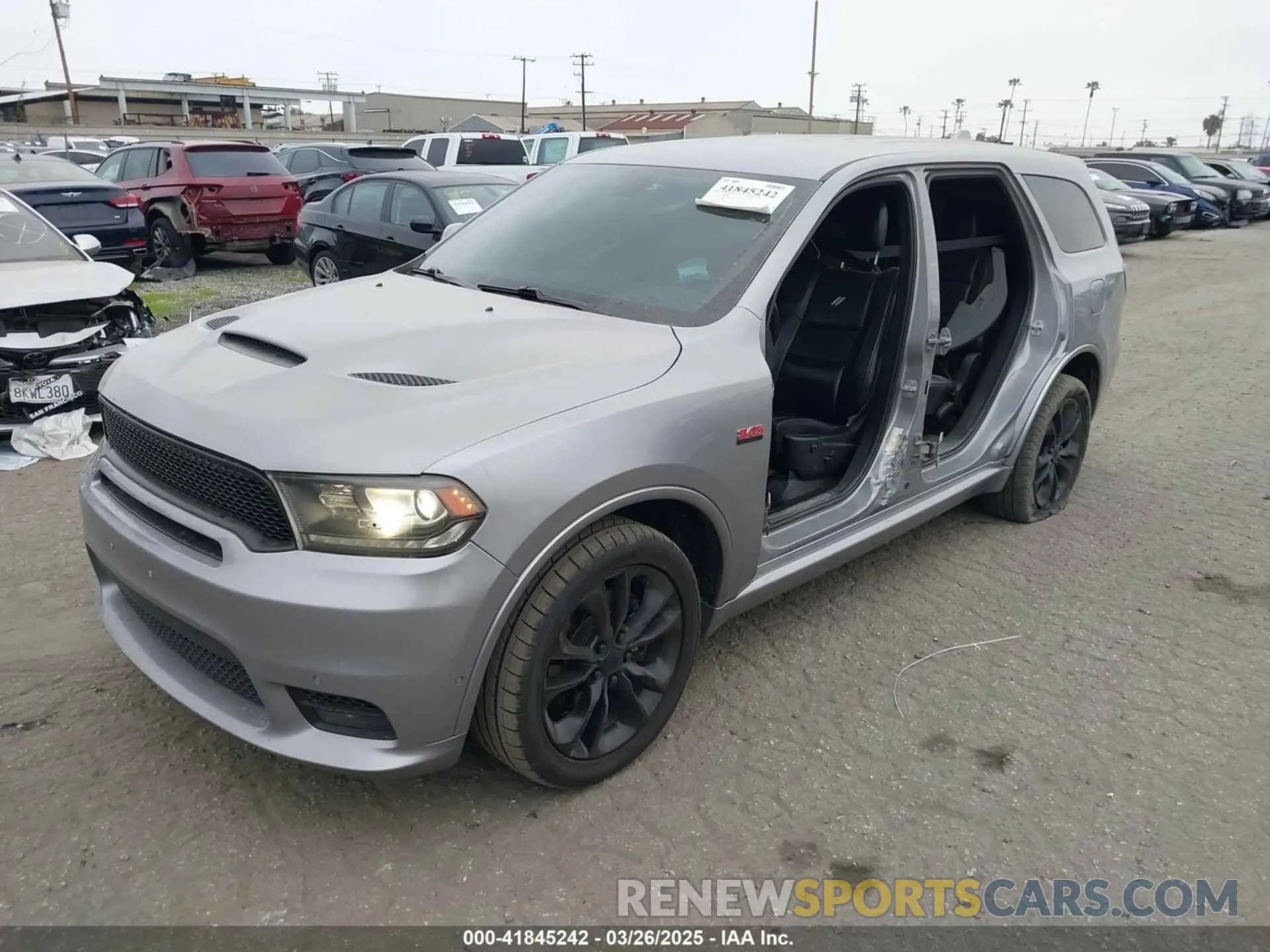 2 Фотография поврежденного автомобиля 1C4SDHCT9KC650562 DODGE DURANGO 2019