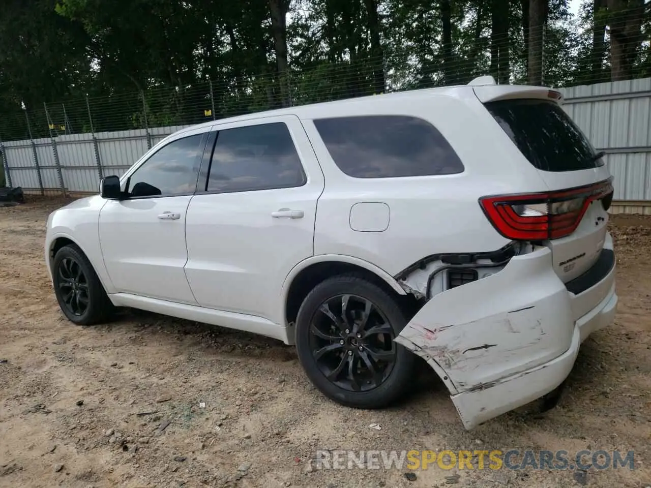 2 Photograph of a damaged car 1C4SDHCTXKC573586 DODGE DURANGO 2019