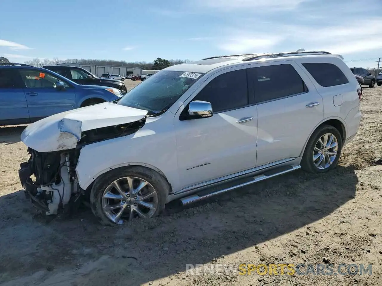 1 Photograph of a damaged car 1C4SDHET4KC806357 DODGE DURANGO 2019