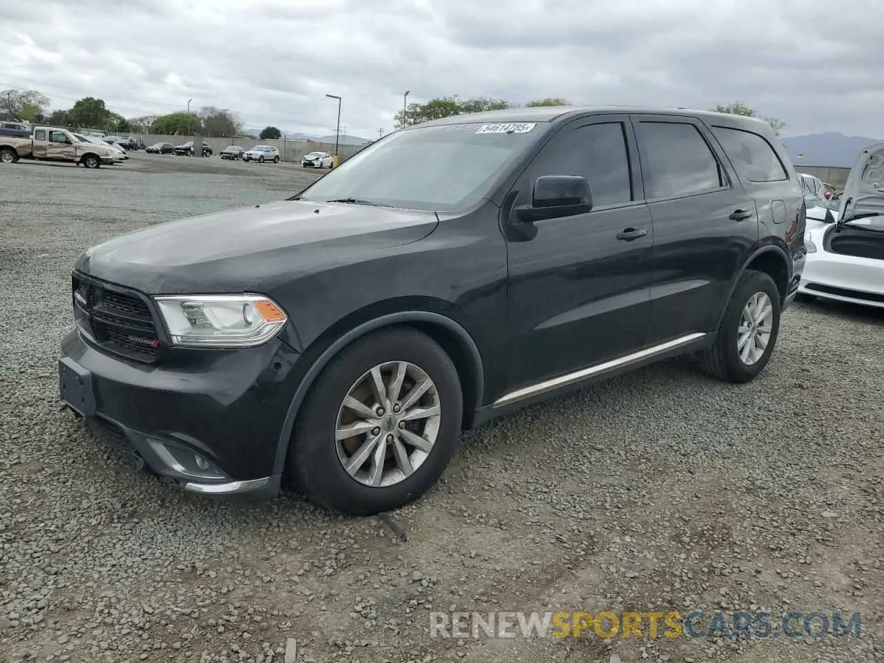 1 Photograph of a damaged car 1C4SDHFT5KC556917 DODGE DURANGO 2019
