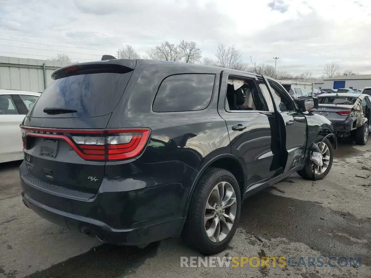3 Photograph of a damaged car 1C4SDJCT0KC536280 DODGE DURANGO 2019