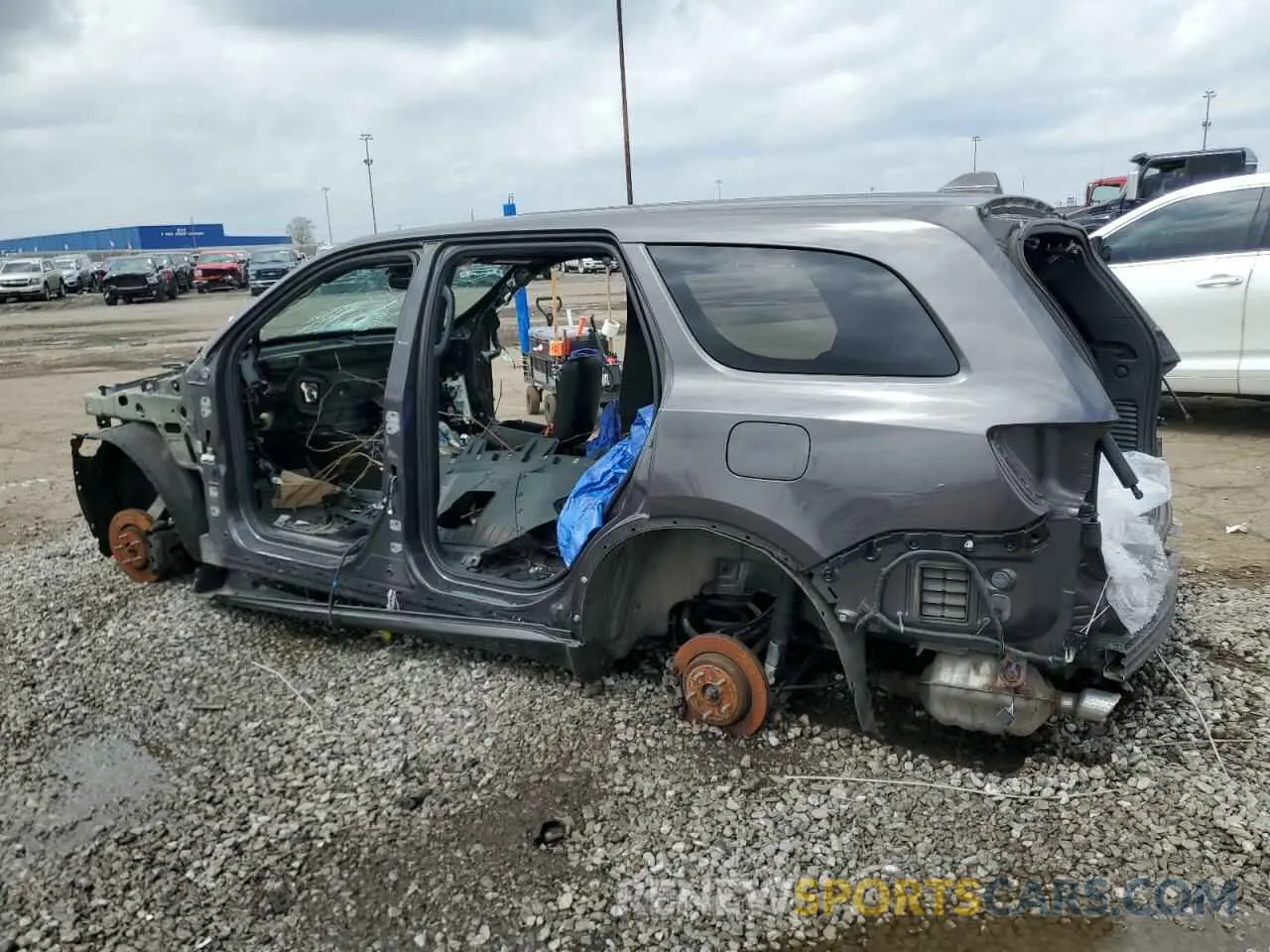 2 Фотография поврежденного автомобиля 1C4SDJCT2KC676671 DODGE DURANGO 2019