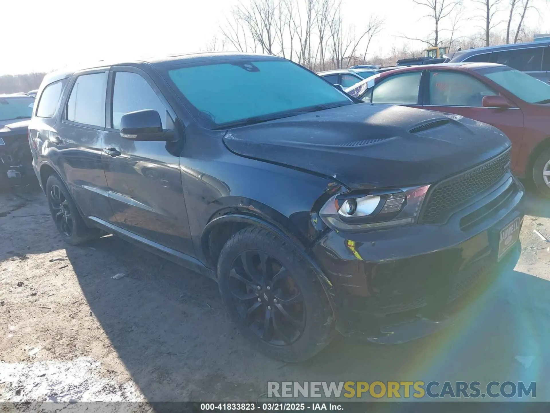 1 Photograph of a damaged car 1C4SDJCT3KC551114 DODGE DURANGO 2019