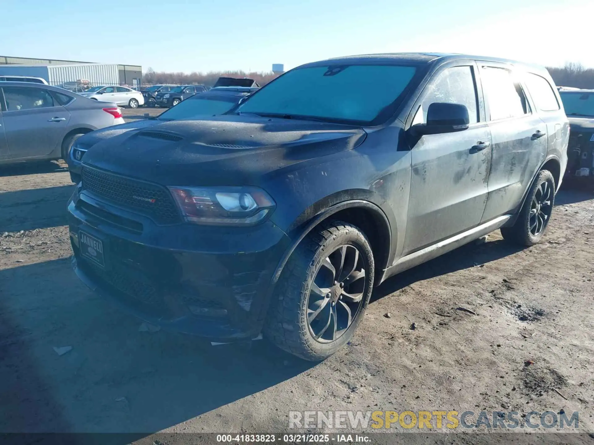 2 Photograph of a damaged car 1C4SDJCT3KC551114 DODGE DURANGO 2019