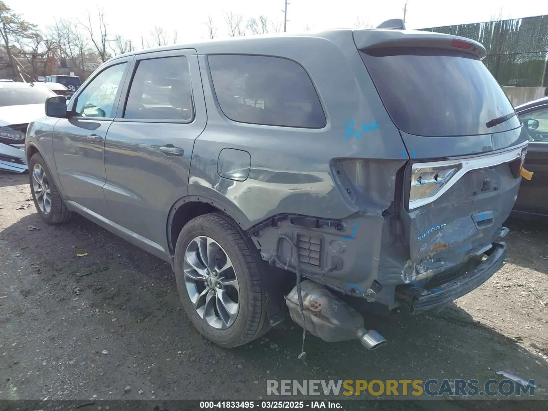 3 Фотография поврежденного автомобиля 1C4SDJCT3KC745075 DODGE DURANGO 2019