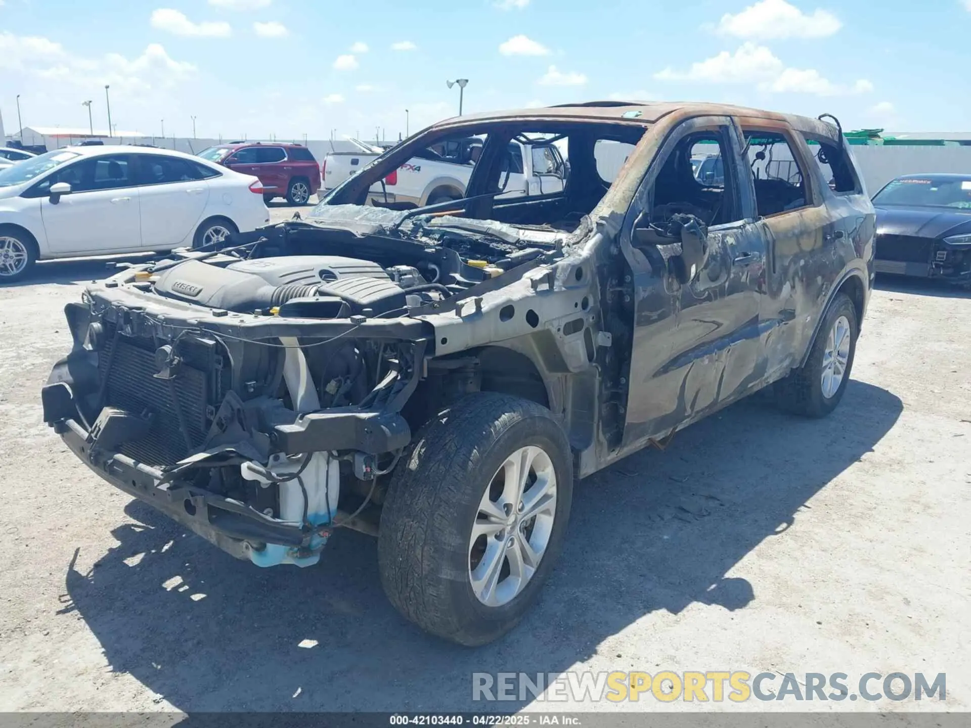 2 Фотография поврежденного автомобиля 1C4SDJCT6KC622855 DODGE DURANGO 2019