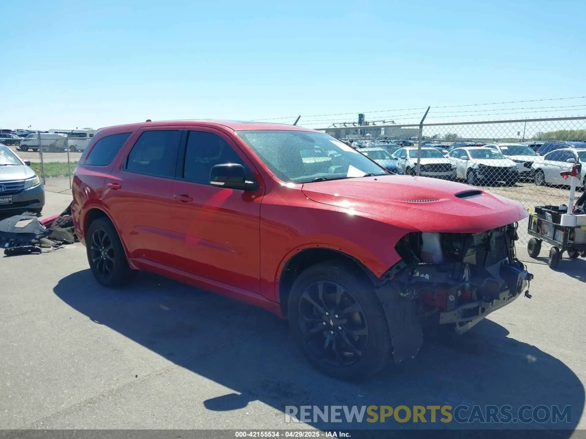 1 Фотография поврежденного автомобиля 1C4SDJCT7KC616319 DODGE DURANGO 2019