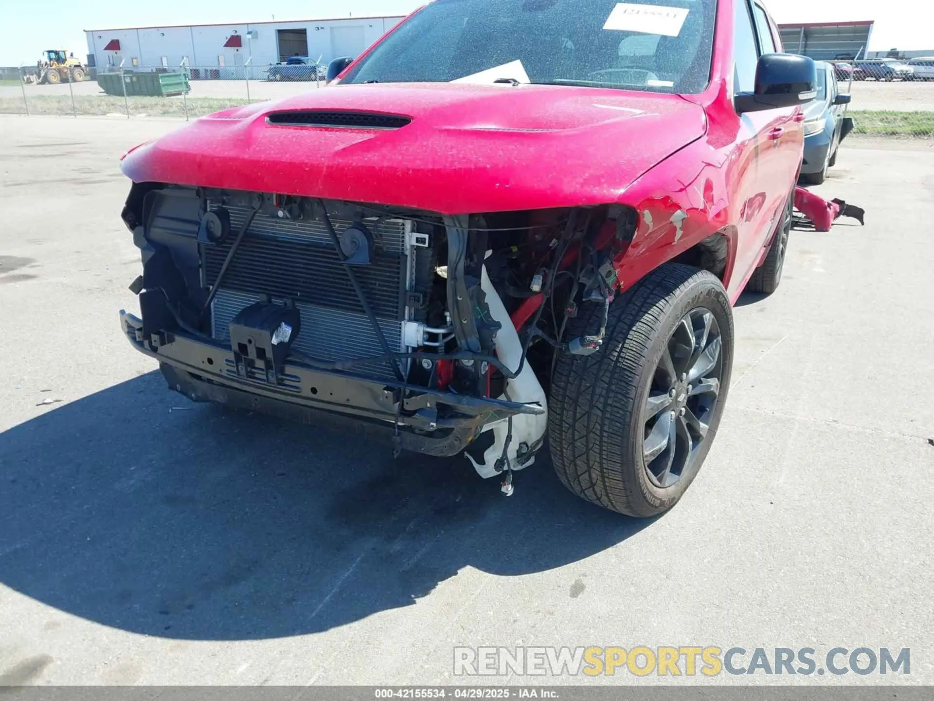 6 Фотография поврежденного автомобиля 1C4SDJCT7KC616319 DODGE DURANGO 2019