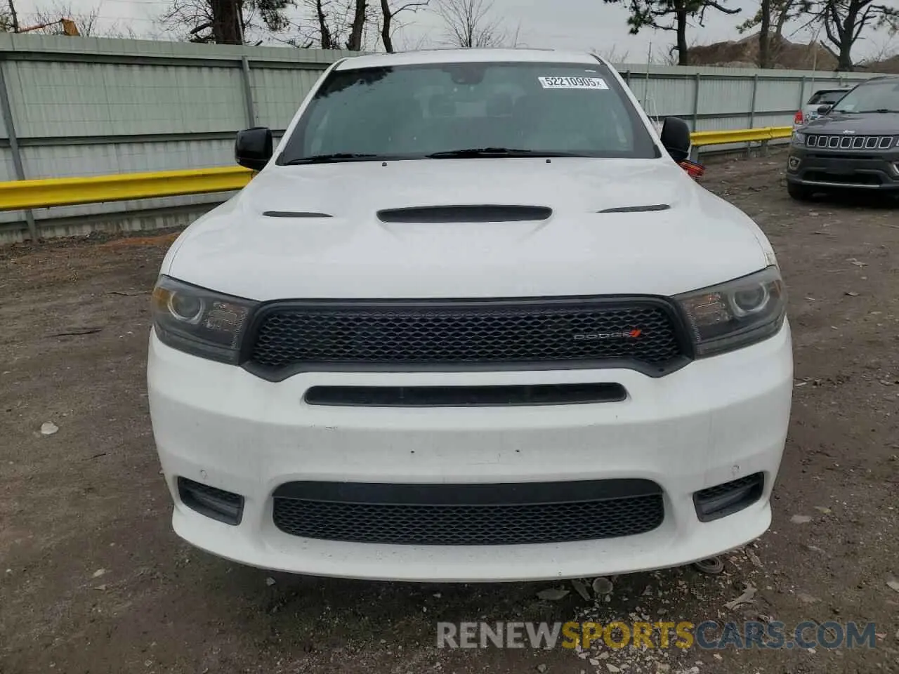 5 Photograph of a damaged car 1C4SDJCT7KC723368 DODGE DURANGO 2019
