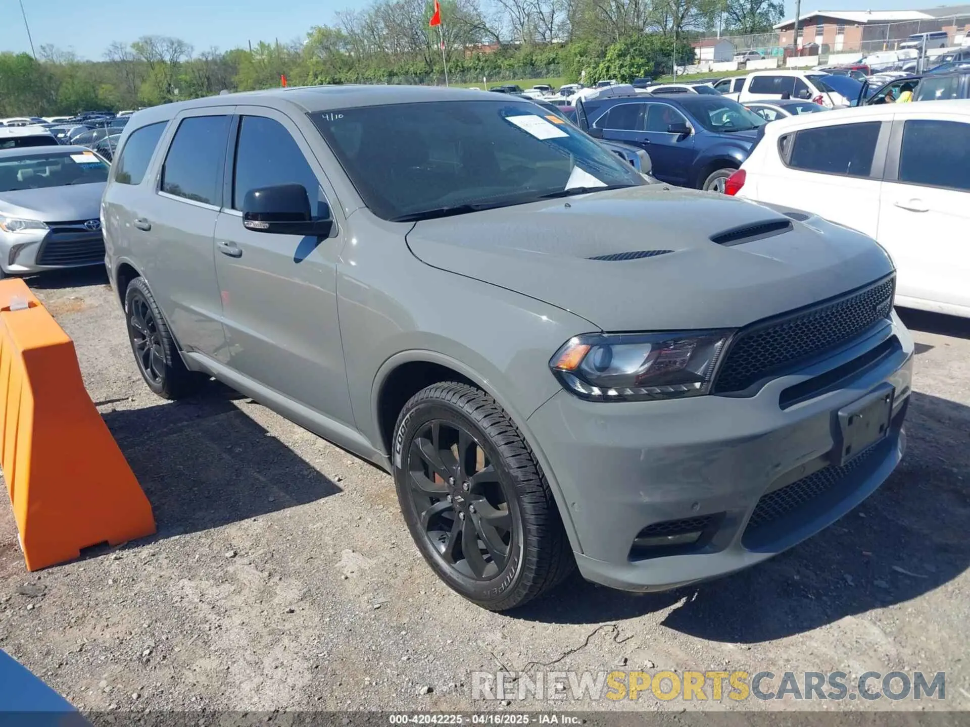 1 Photograph of a damaged car 1C4SDJCT7KC848032 DODGE DURANGO 2019