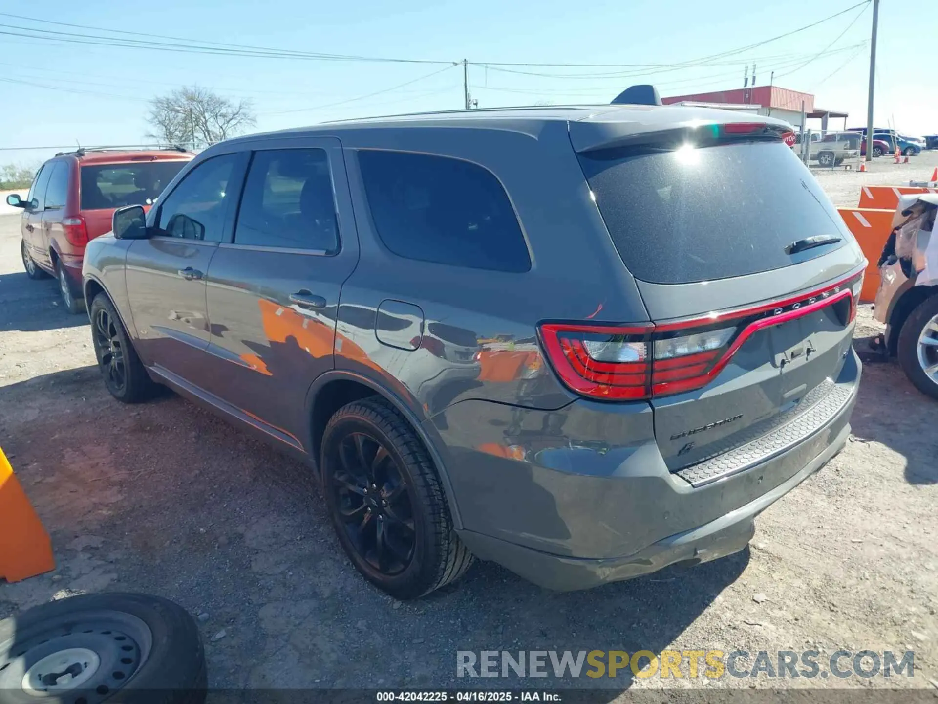 3 Photograph of a damaged car 1C4SDJCT7KC848032 DODGE DURANGO 2019