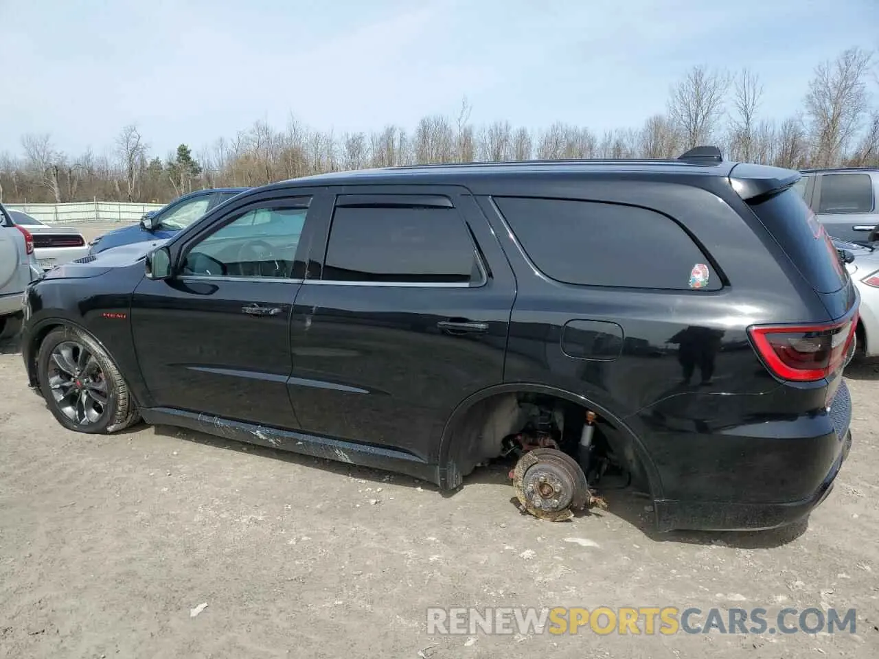 2 Фотография поврежденного автомобиля 1C4SDJCT8KC745282 DODGE DURANGO 2019
