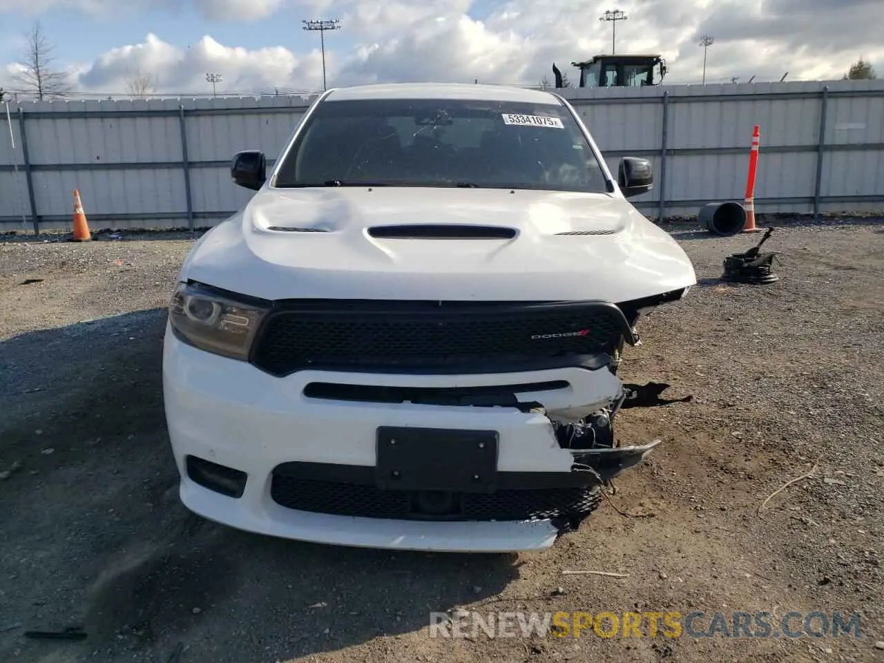 5 Фотография поврежденного автомобиля 1C4SDJCT8KC755472 DODGE DURANGO 2019