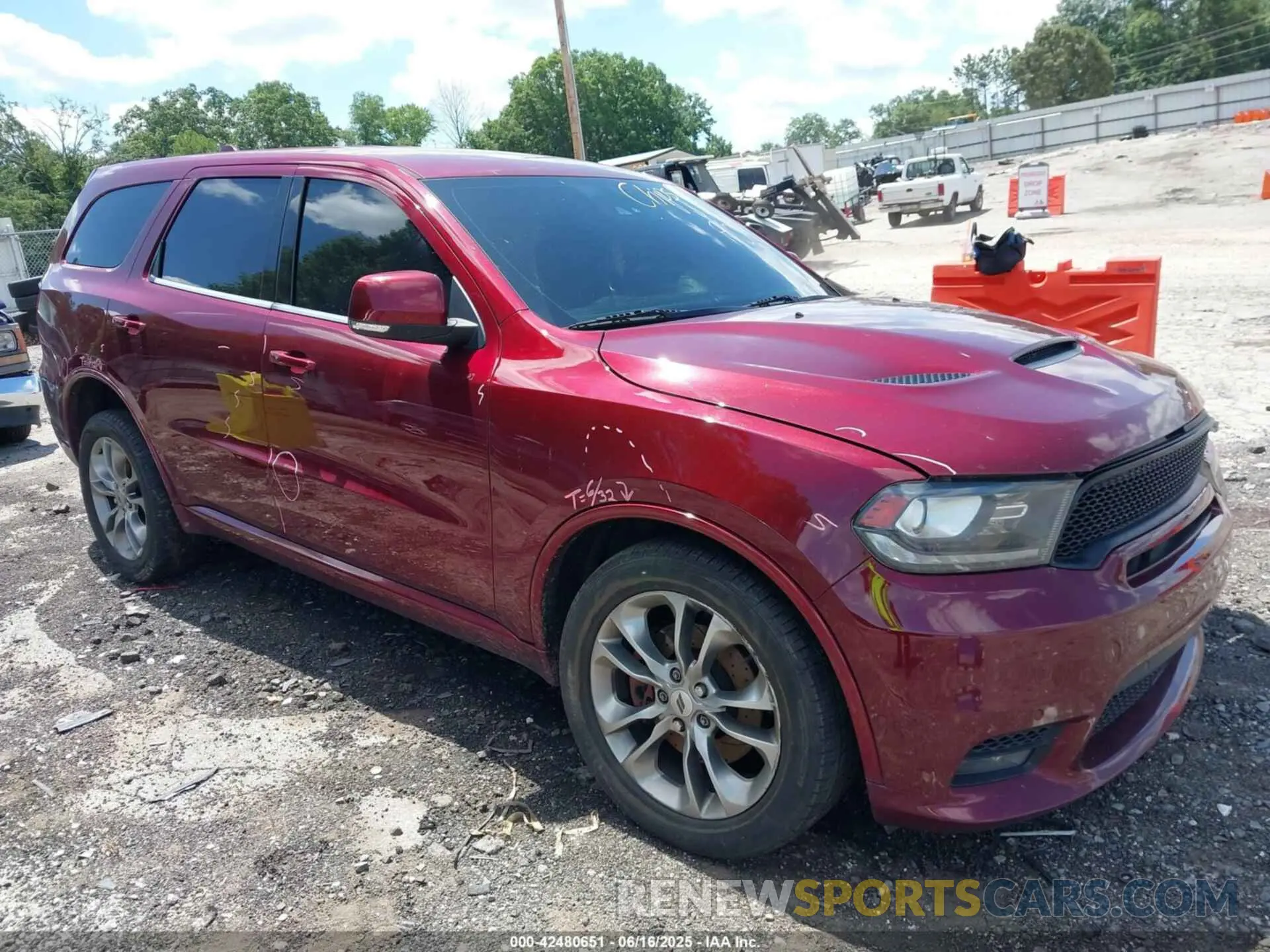 1 Фотография поврежденного автомобиля 1C4SDJCT9KC631548 DODGE DURANGO 2019