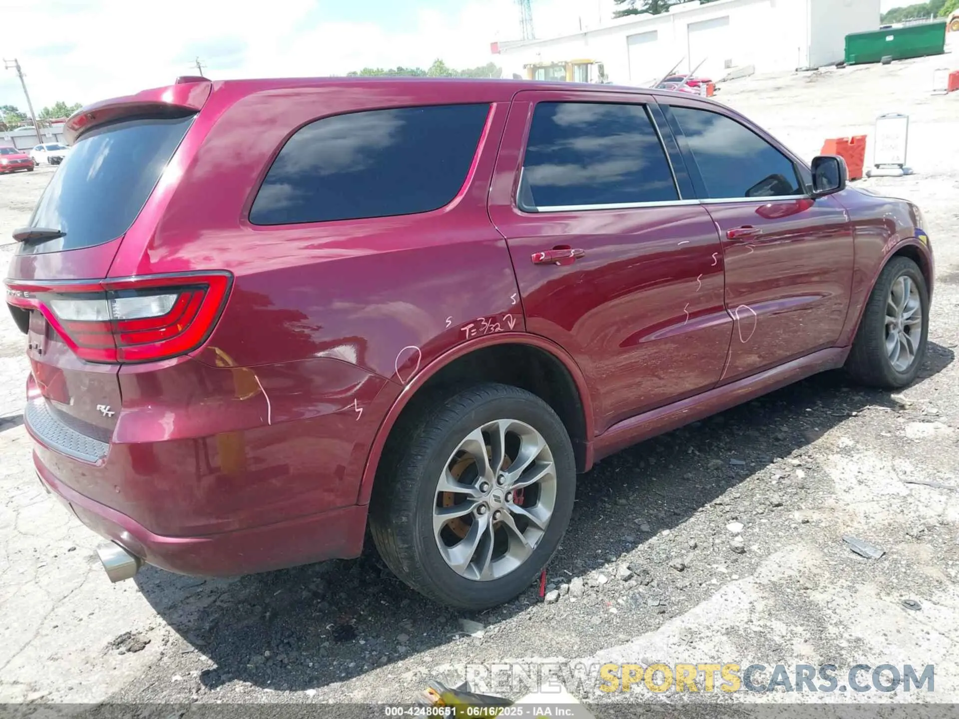 4 Фотография поврежденного автомобиля 1C4SDJCT9KC631548 DODGE DURANGO 2019