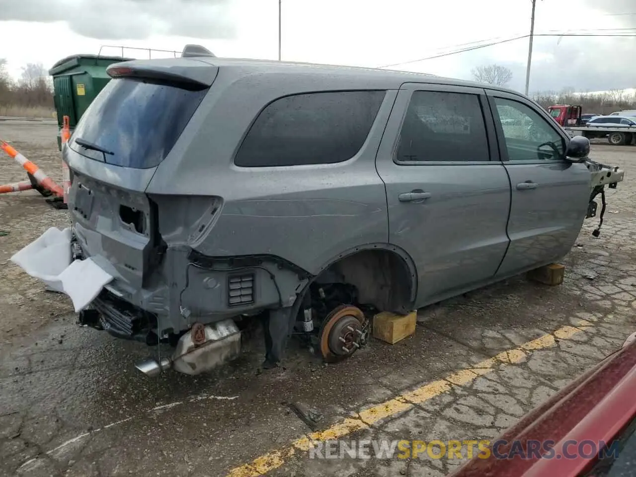 3 Фотография поврежденного автомобиля 1C4SDJCT9KC848257 DODGE DURANGO 2019