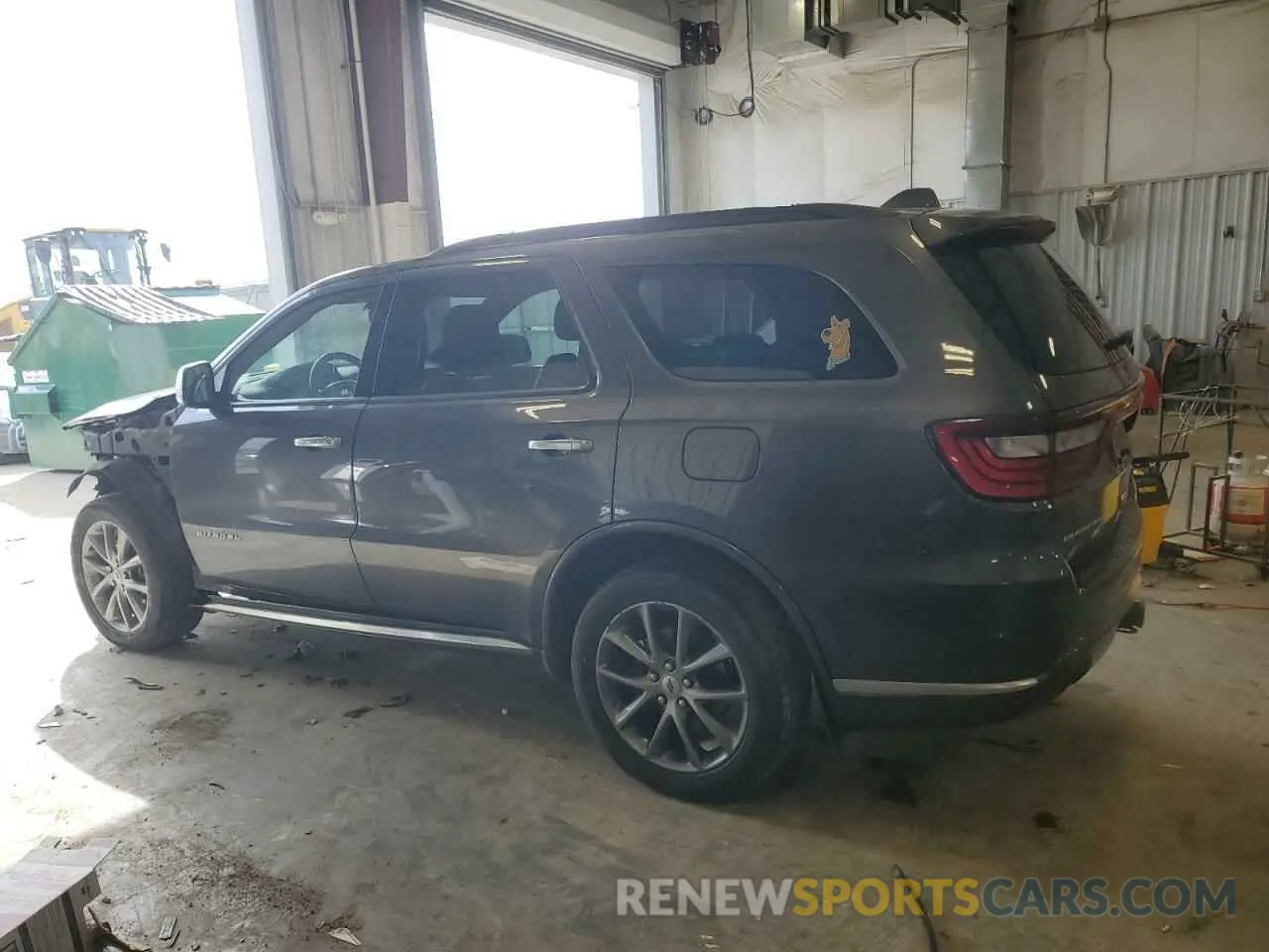 2 Photograph of a damaged car 1C4SDJETXKC617204 DODGE DURANGO 2019