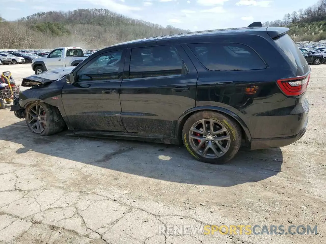 2 Photograph of a damaged car 1C4SDJGJ7KC699873 DODGE DURANGO 2019