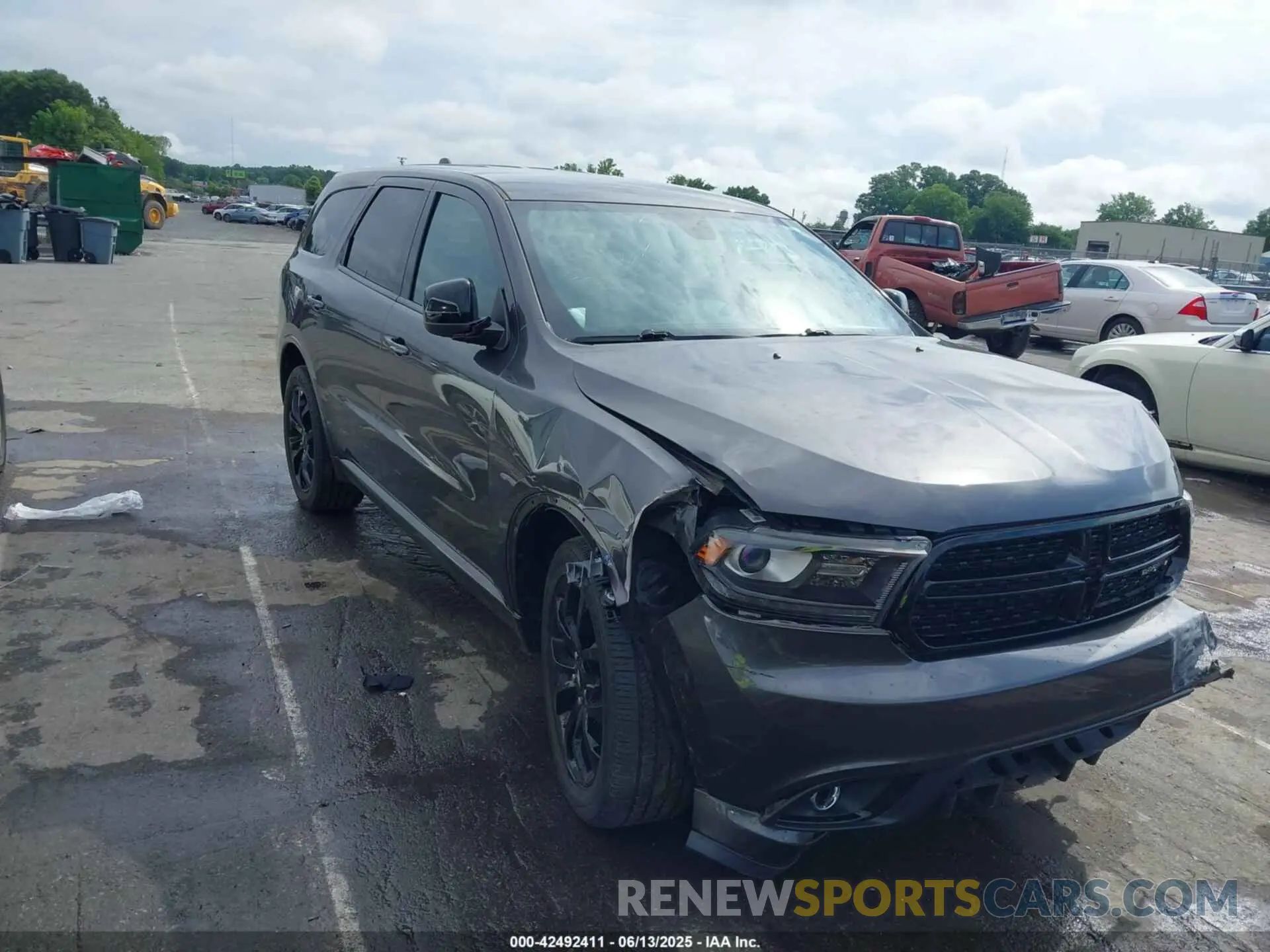1 Photograph of a damaged car 1C4RDHAG0LC129932 DODGE DURANGO 2020