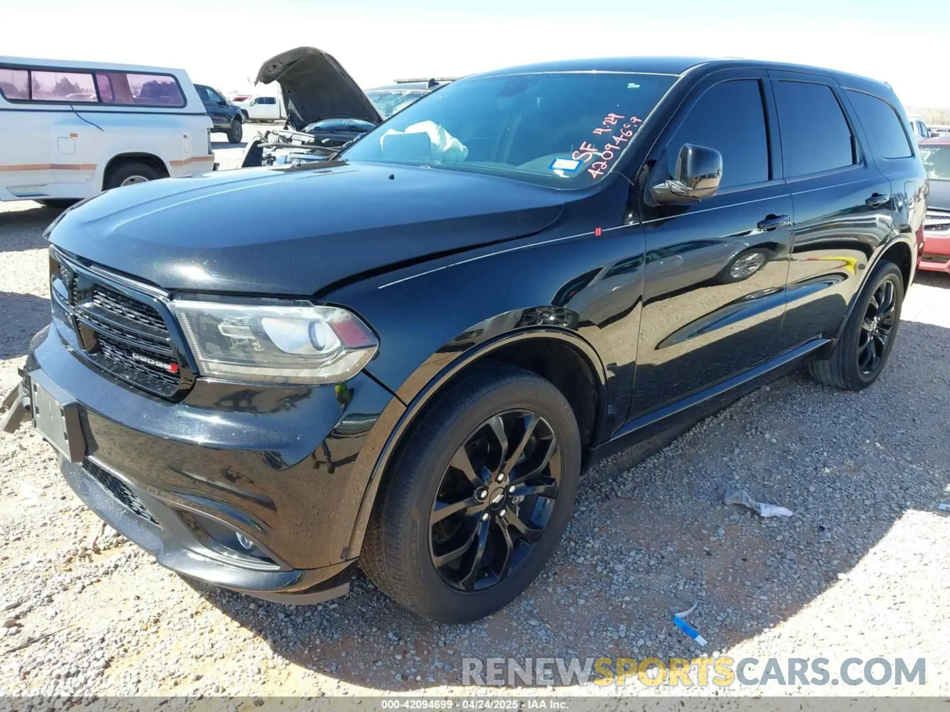 2 Фотография поврежденного автомобиля 1C4RDHAG1LC248590 DODGE DURANGO 2020