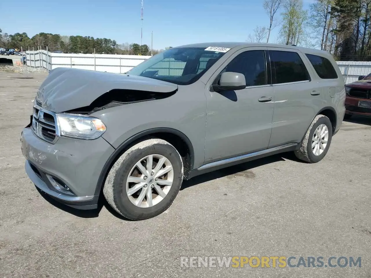 1 Photograph of a damaged car 1C4RDHAG4LC107285 DODGE DURANGO 2020