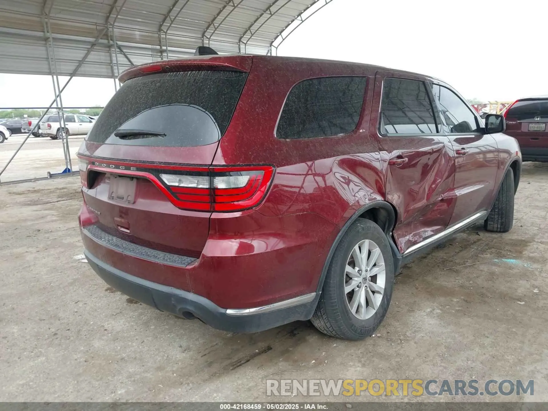 4 Photograph of a damaged car 1C4RDHAG4LC141744 DODGE DURANGO 2020