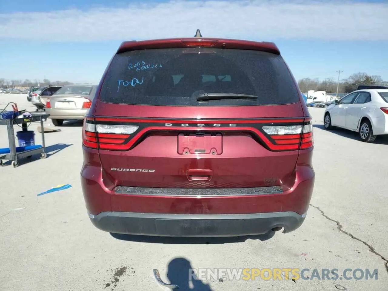 6 Фотография поврежденного автомобиля 1C4RDHAG5LC393745 DODGE DURANGO 2020