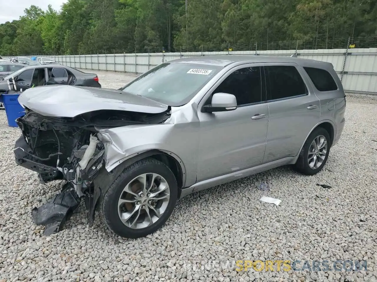 1 Photograph of a damaged car 1C4RDHDG4LC260129 DODGE DURANGO 2020