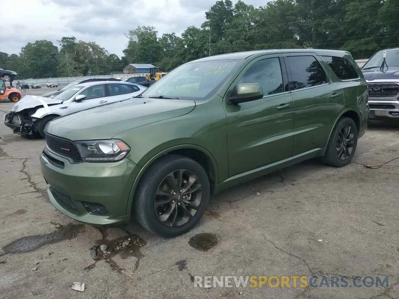 1 Photograph of a damaged car 1C4RDHDG5LC381204 DODGE DURANGO 2020