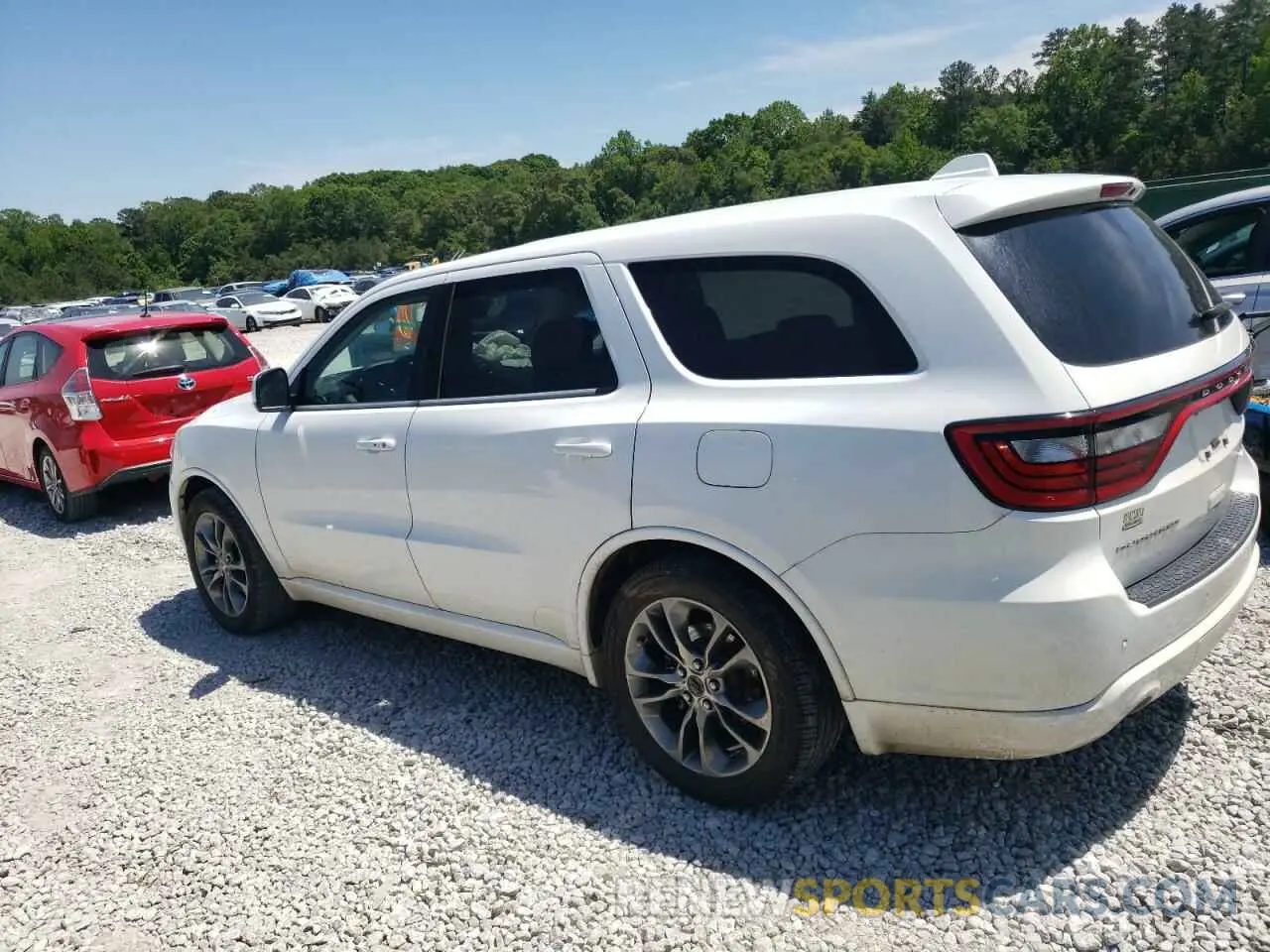2 Photograph of a damaged car 1C4RDHDG9LC166151 DODGE DURANGO 2020
