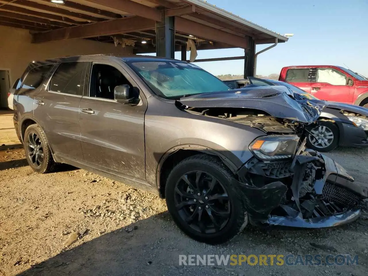 4 Photograph of a damaged car 1C4RDHDGXLC348649 DODGE DURANGO 2020
