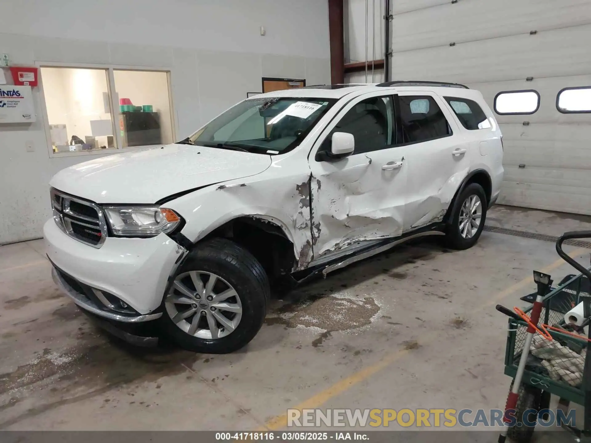 2 Photograph of a damaged car 1C4RDJAG3LC220894 DODGE DURANGO 2020