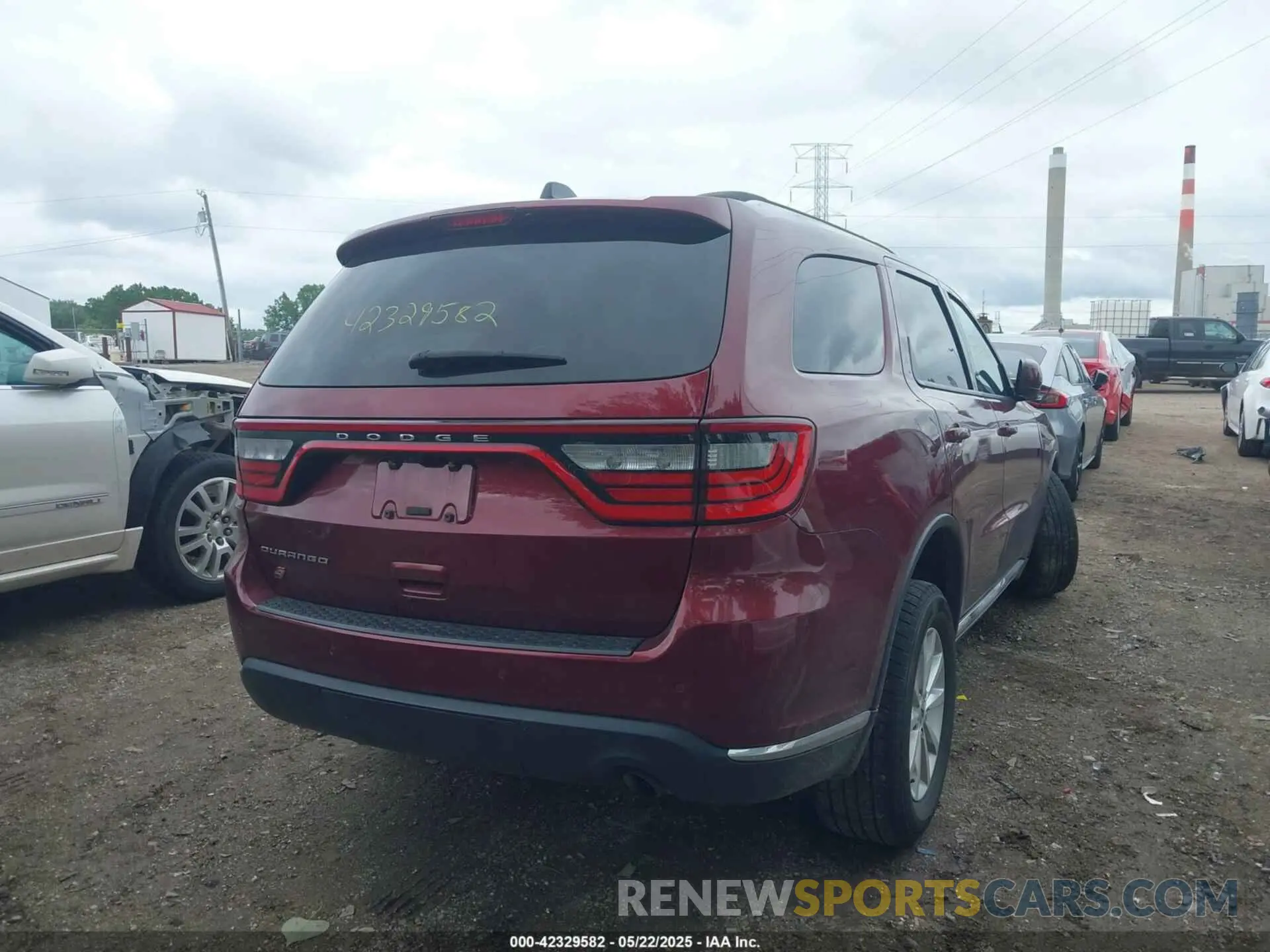 4 Фотография поврежденного автомобиля 1C4RDJAG3LC309994 DODGE DURANGO 2020
