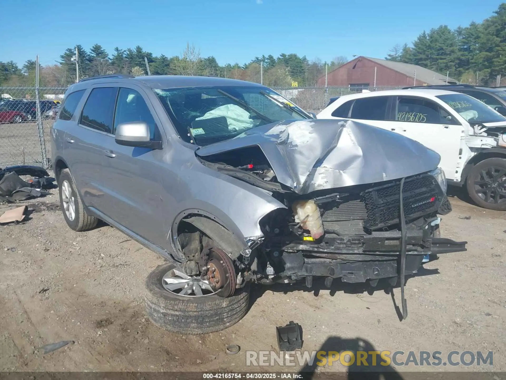 1 Фотография поврежденного автомобиля 1C4RDJAG8LC252935 DODGE DURANGO 2020