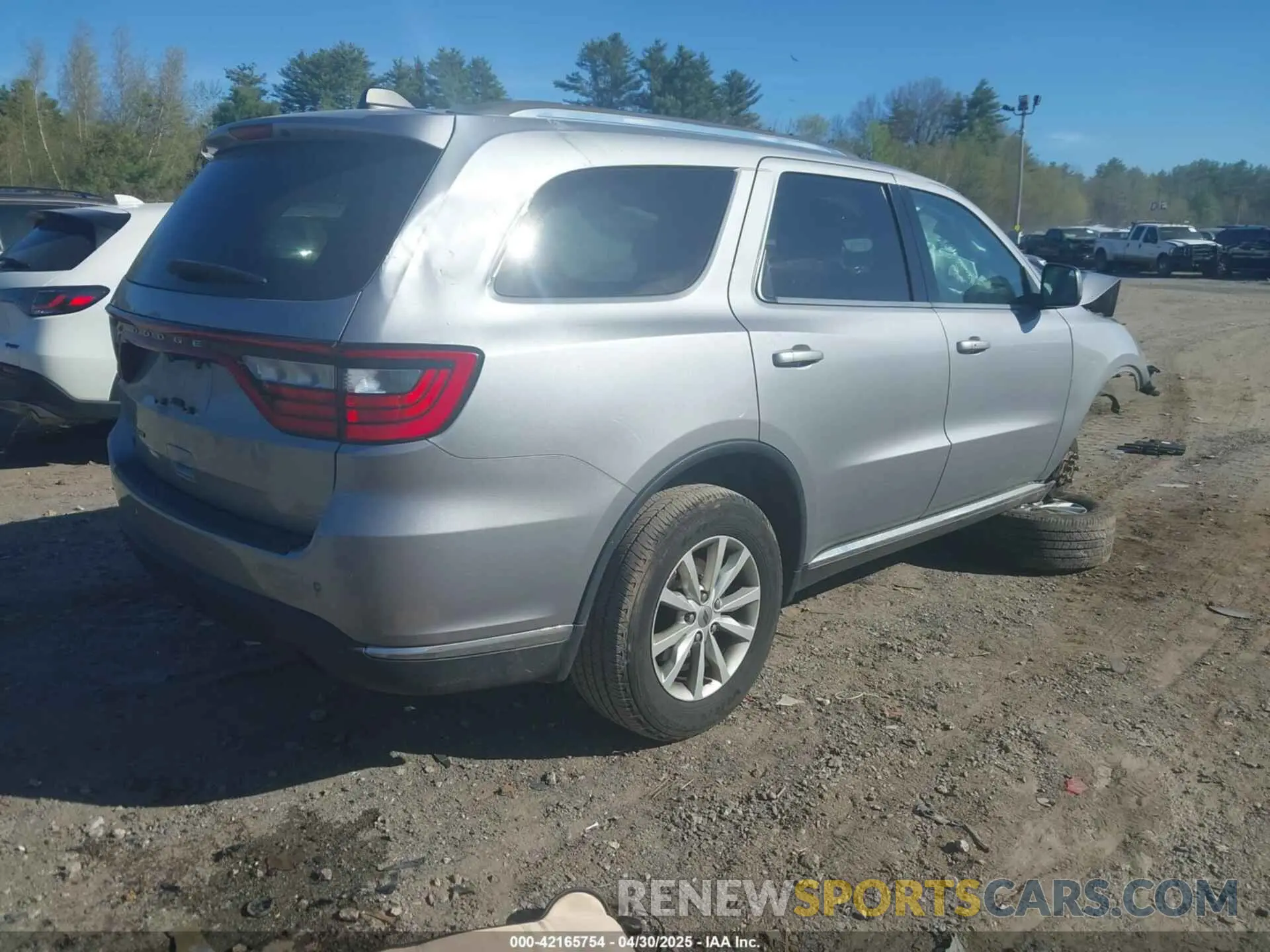 4 Фотография поврежденного автомобиля 1C4RDJAG8LC252935 DODGE DURANGO 2020