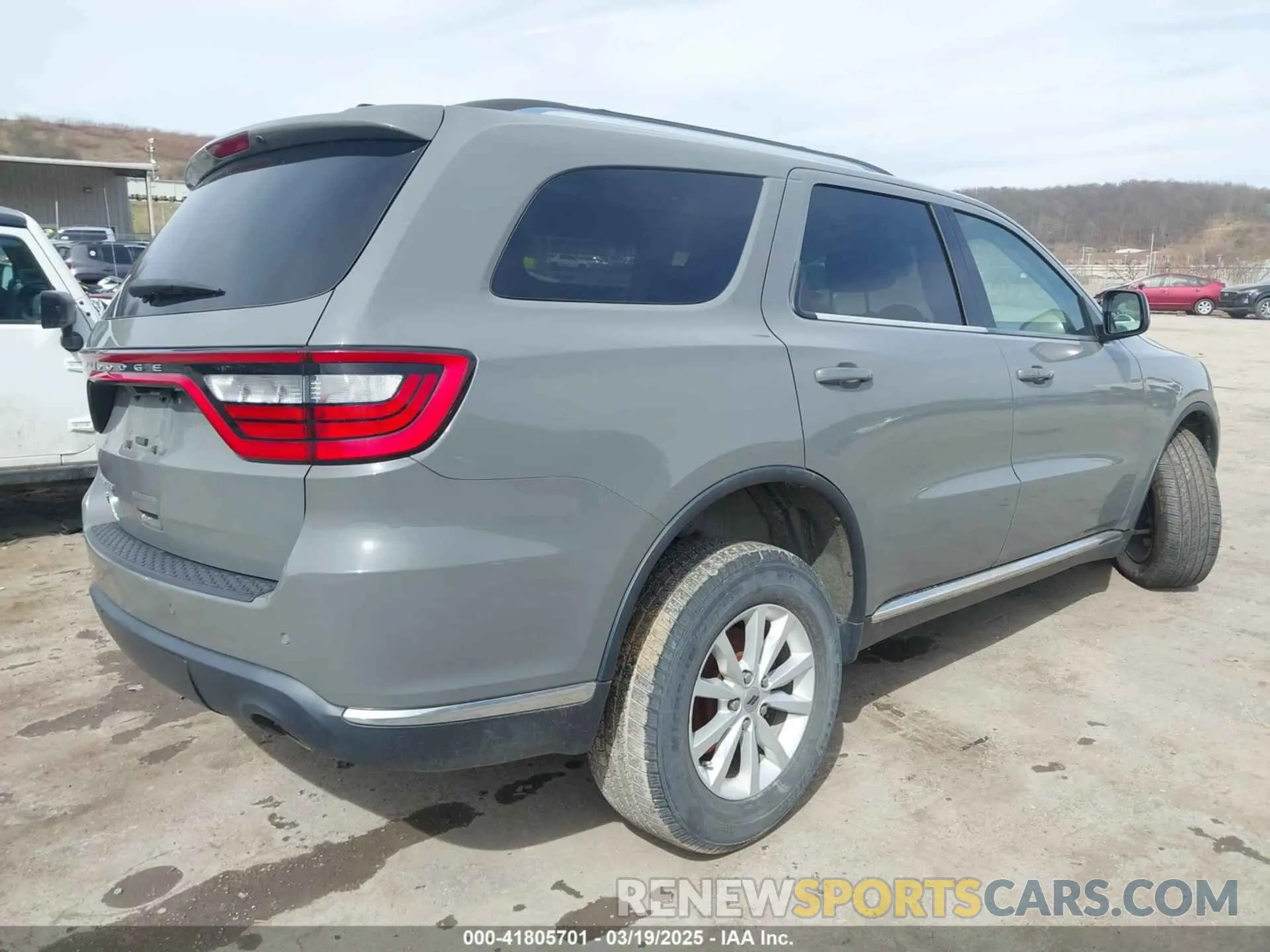 4 Фотография поврежденного автомобиля 1C4RDJAG9LC227980 DODGE DURANGO 2020