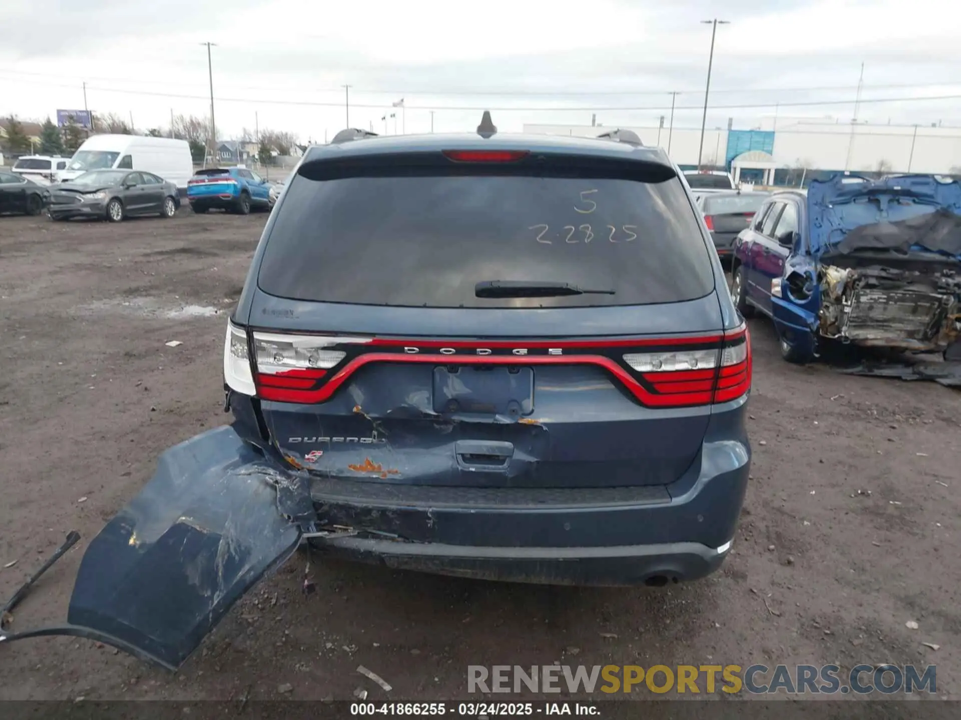 16 Photograph of a damaged car 1C4RDJAG9LC353174 DODGE DURANGO 2020