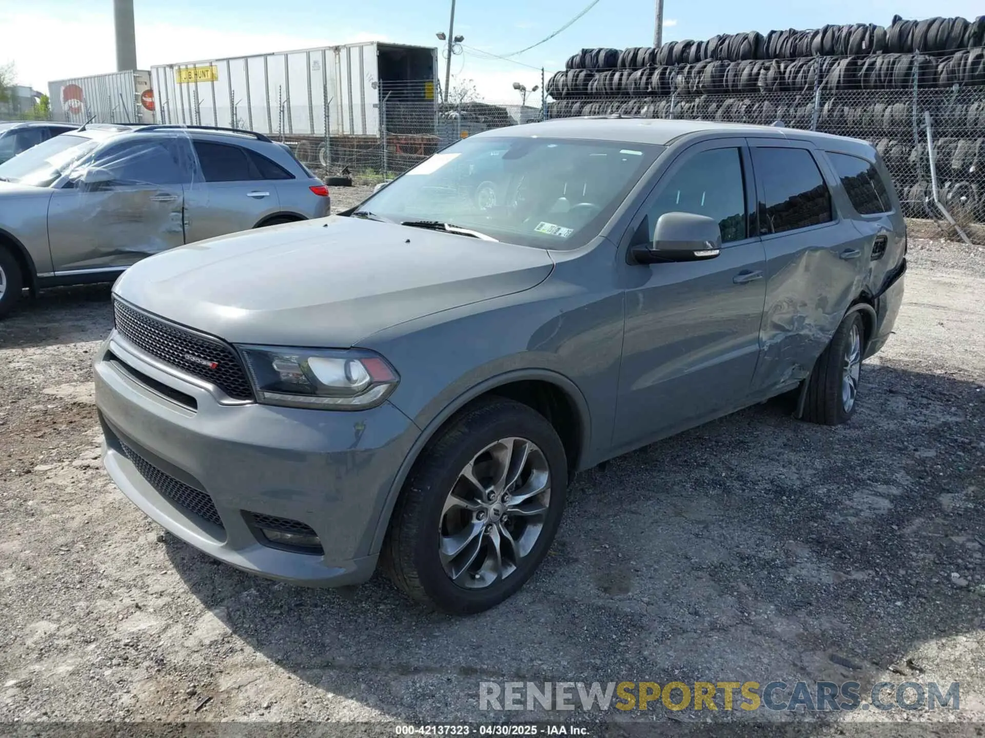 2 Photograph of a damaged car 1C4RDJDG0LC261866 DODGE DURANGO 2020