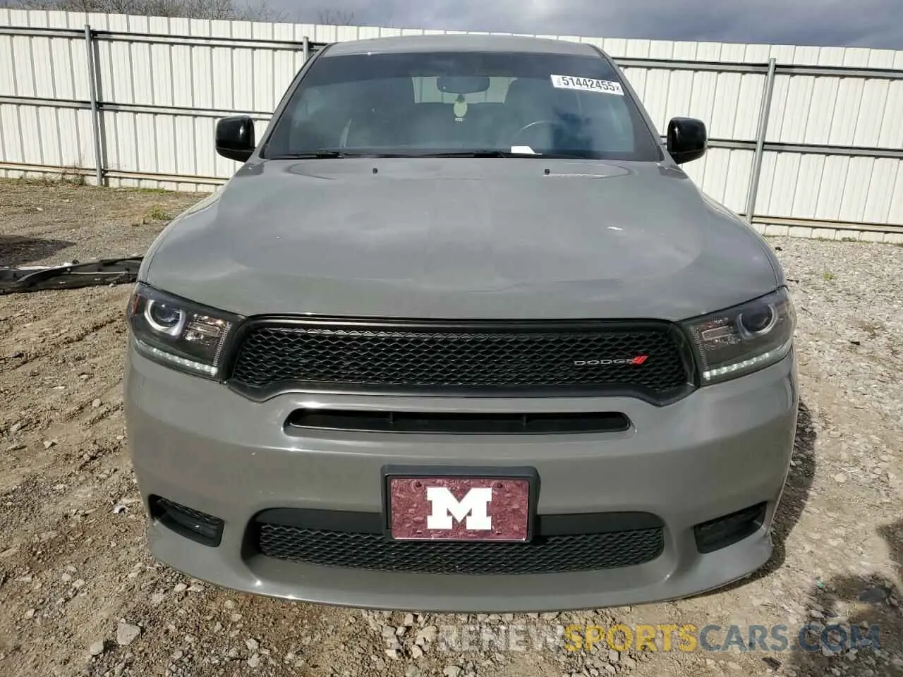 5 Photograph of a damaged car 1C4RDJDG1LC172386 DODGE DURANGO 2020