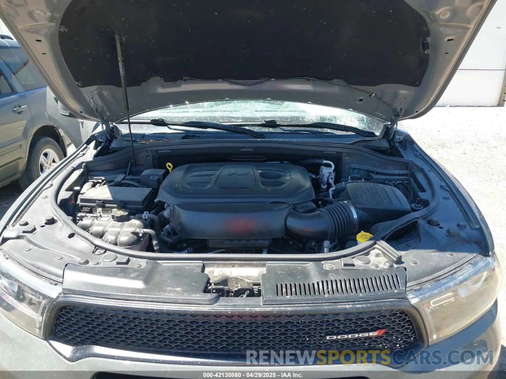10 Photograph of a damaged car 1C4RDJDG1LC261410 DODGE DURANGO 2020