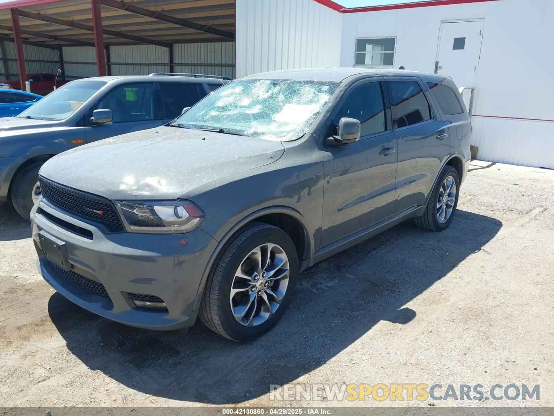 2 Photograph of a damaged car 1C4RDJDG1LC261410 DODGE DURANGO 2020