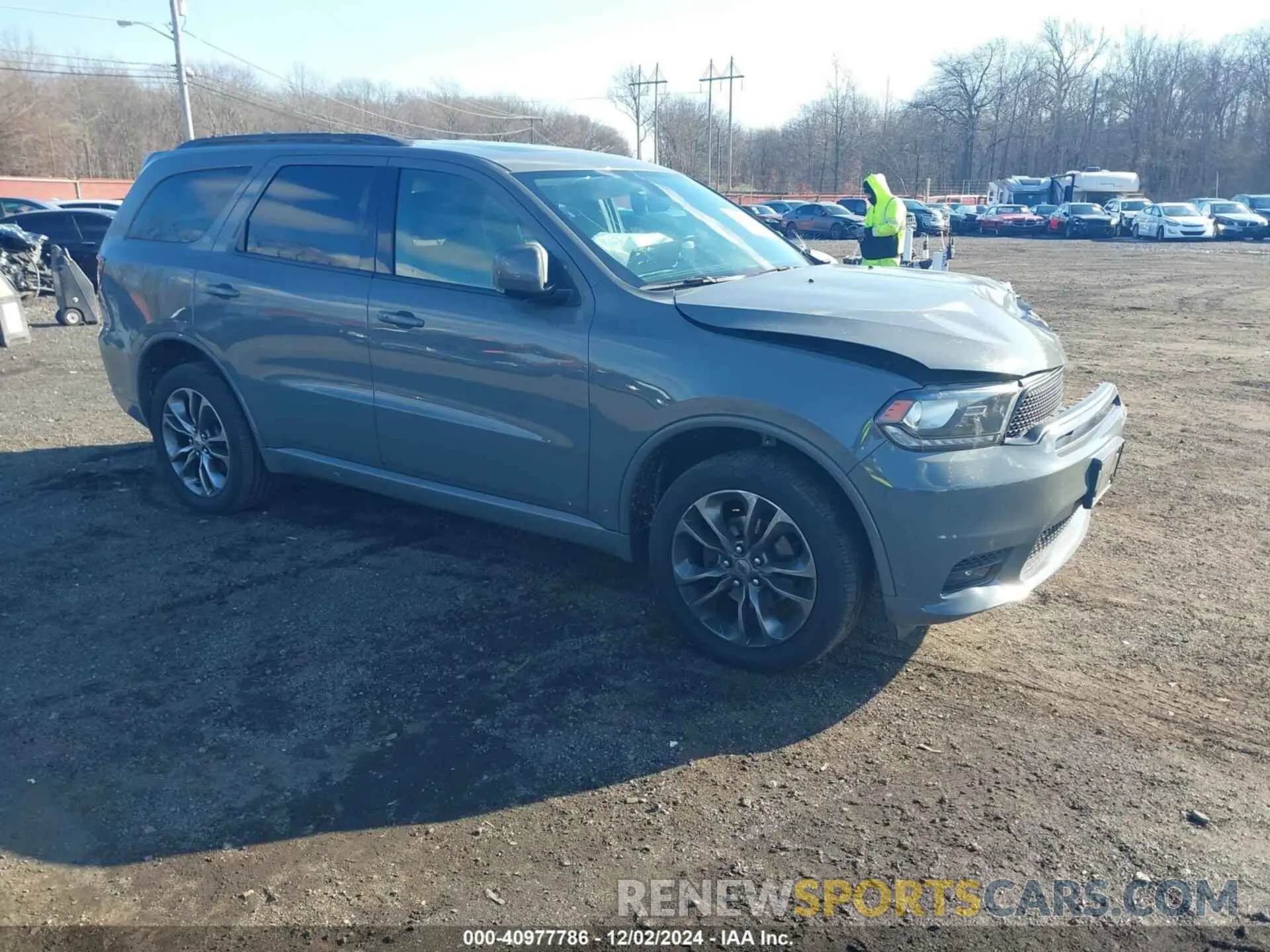 1 Photograph of a damaged car 1C4RDJDG1LC412584 DODGE DURANGO 2020