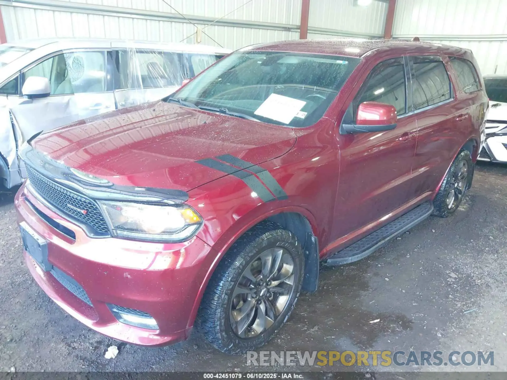 2 Photograph of a damaged car 1C4RDJDG2LC224012 DODGE DURANGO 2020