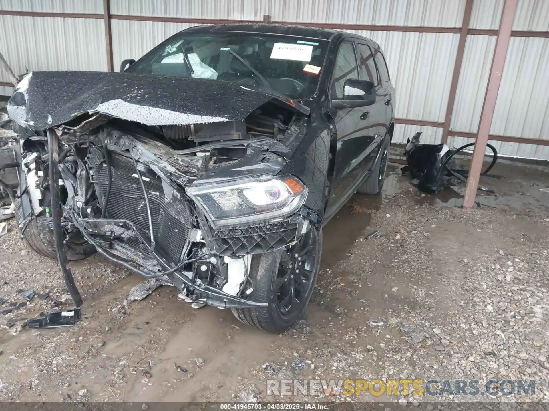 2 Photograph of a damaged car 1C4RDJDG3LC342604 DODGE DURANGO 2020