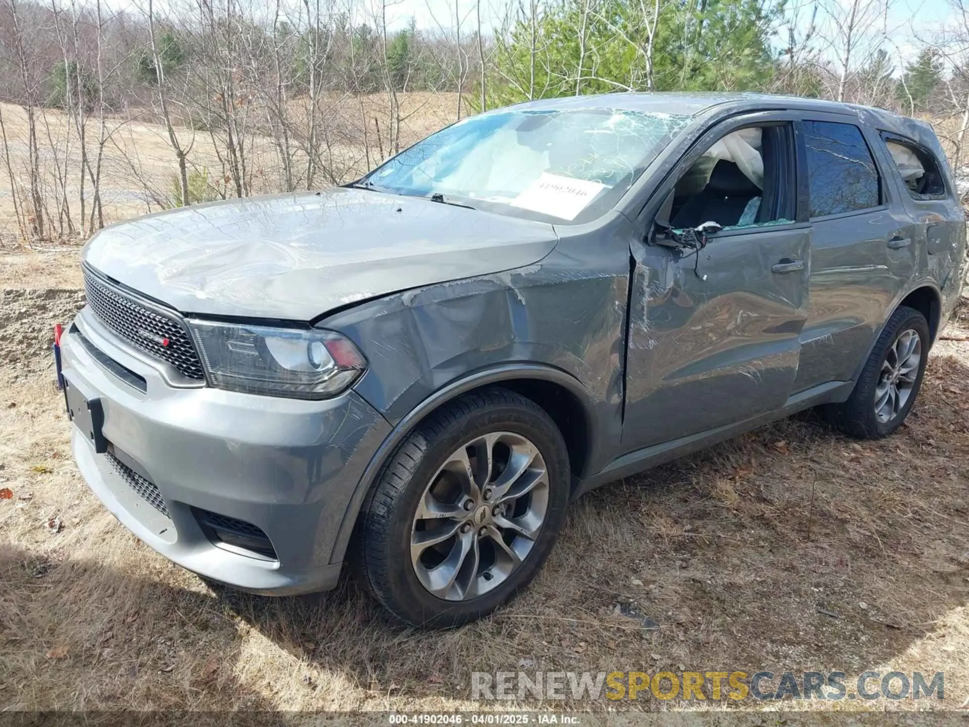 2 Photograph of a damaged car 1C4RDJDG4LC116376 DODGE DURANGO 2020
