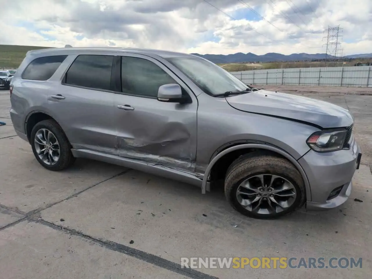 4 Photograph of a damaged car 1C4RDJDG5LC260437 DODGE DURANGO 2020