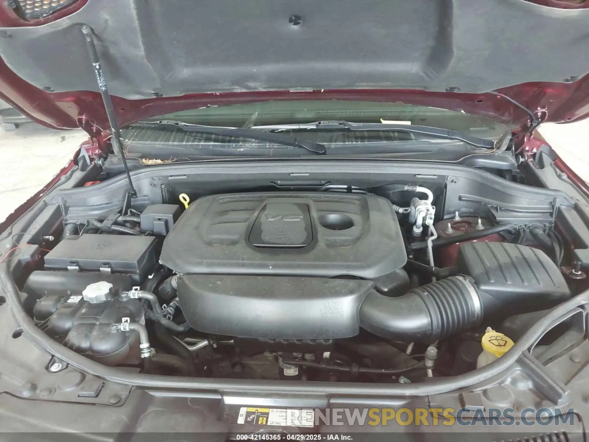 10 Фотография поврежденного автомобиля 1C4RDJDG5LC338635 DODGE DURANGO 2020