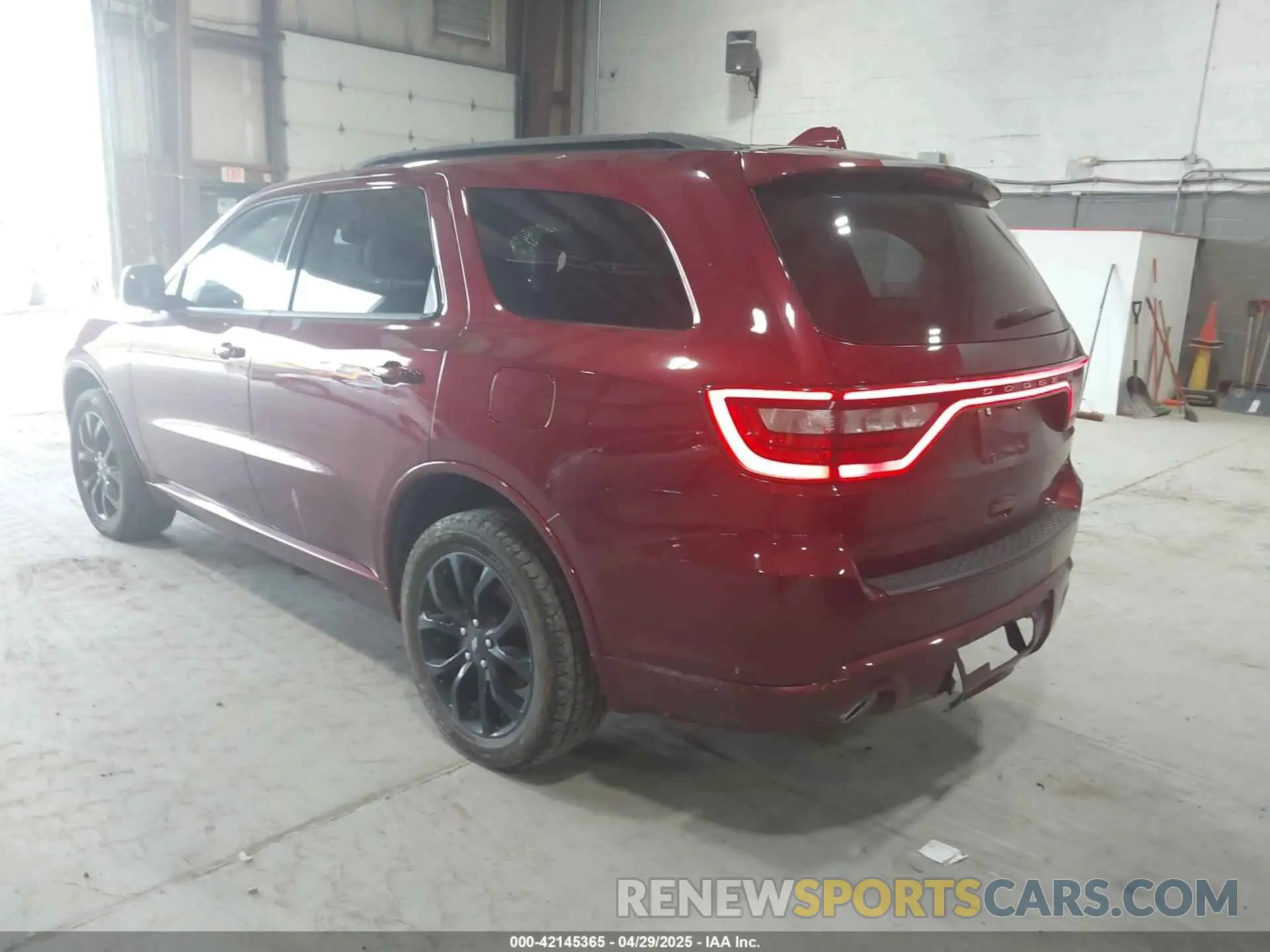 3 Фотография поврежденного автомобиля 1C4RDJDG5LC338635 DODGE DURANGO 2020