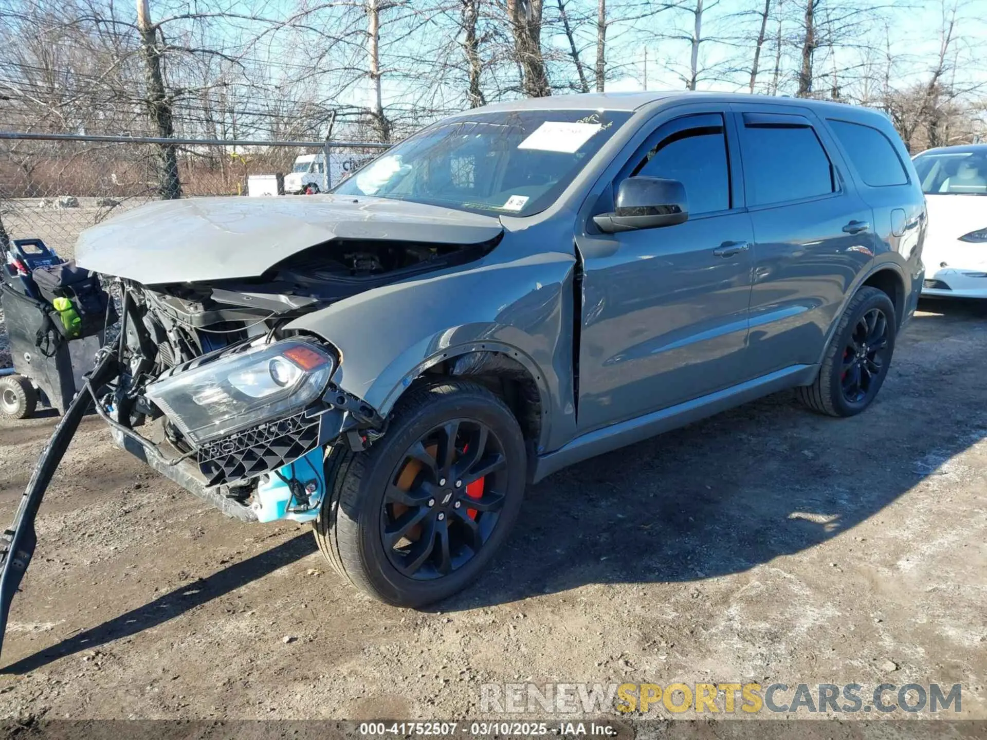 2 Photograph of a damaged car 1C4RDJDG5LC395692 DODGE DURANGO 2020